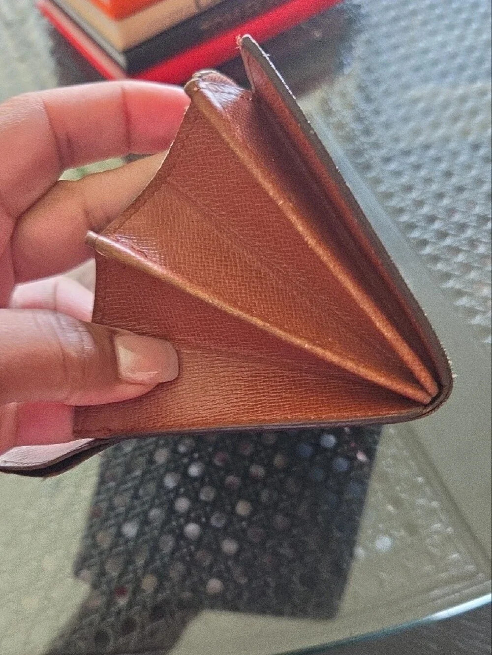 Louis Vuitton Monogram Canvas Continental Wallet - Brown and Gold